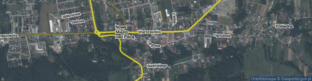 Zdjęcie satelitarne Wąska ul.